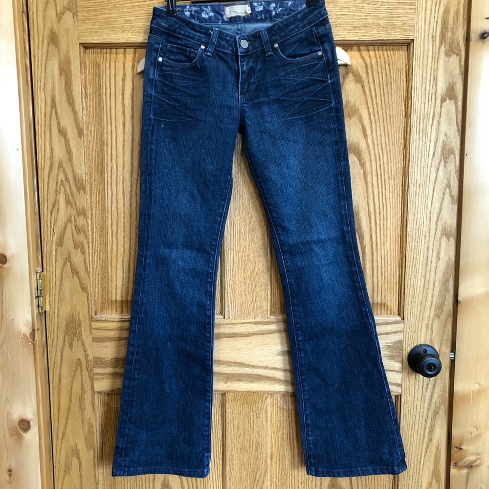 Hollywood Hills Classic Boot Paige Denim Jeans. 26 - Picture 3 of 8